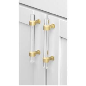 x15 GlideRite Drawer Pulls Satin Gold